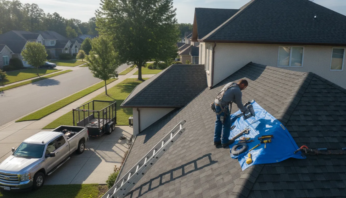 Trusted Storm Damage Roof Repair for Hendersonville Homes & Businesses